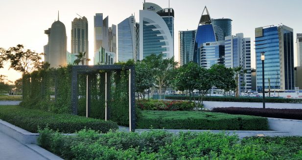 Green space in Doha