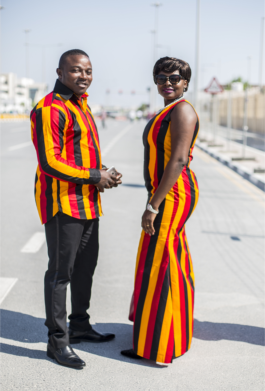 Doha Fashion Fridays couple